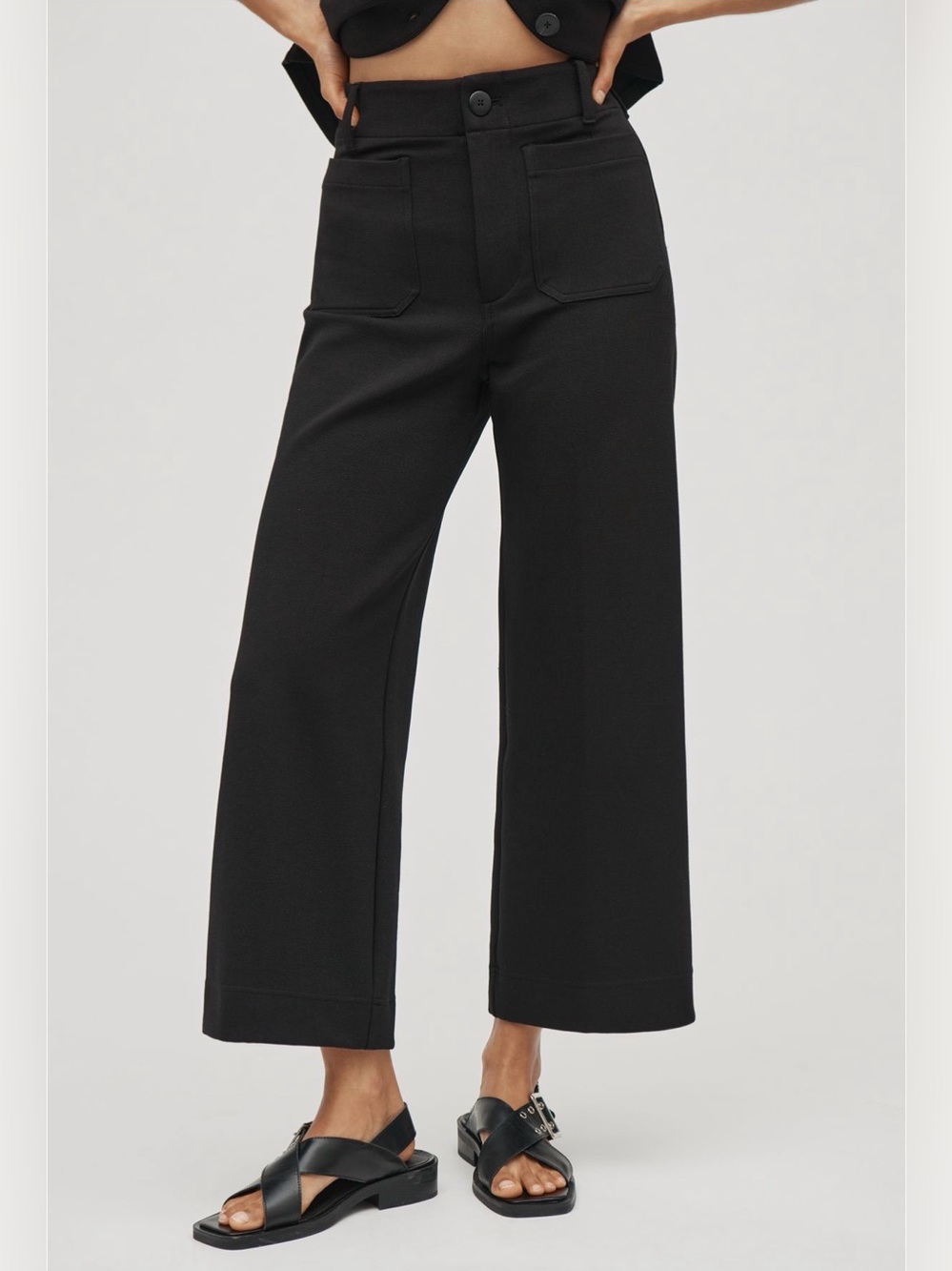 Maeve Colette Cropped Knit Pants